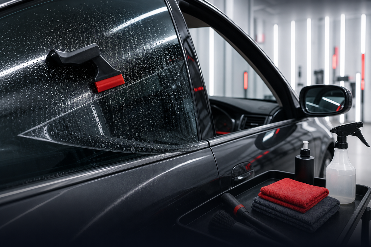 Naz Auto detaylı iç temizlik ve cam filmi hizmeti